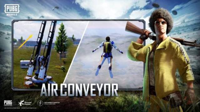 Air Conveyer Launcher PUBG Mobile