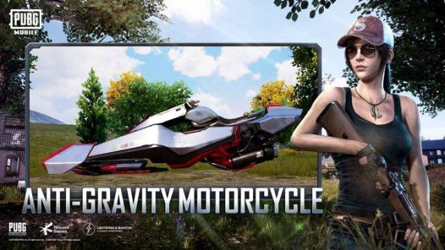 PUBG Mobile Anti Gravity Motorcycle