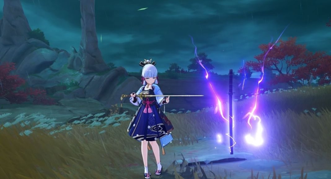 How to Touch The Sword Hilt in Genshin Impact Open World Puzzle