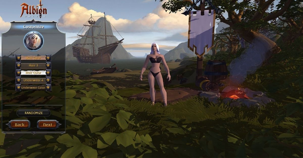 albion online creating a character