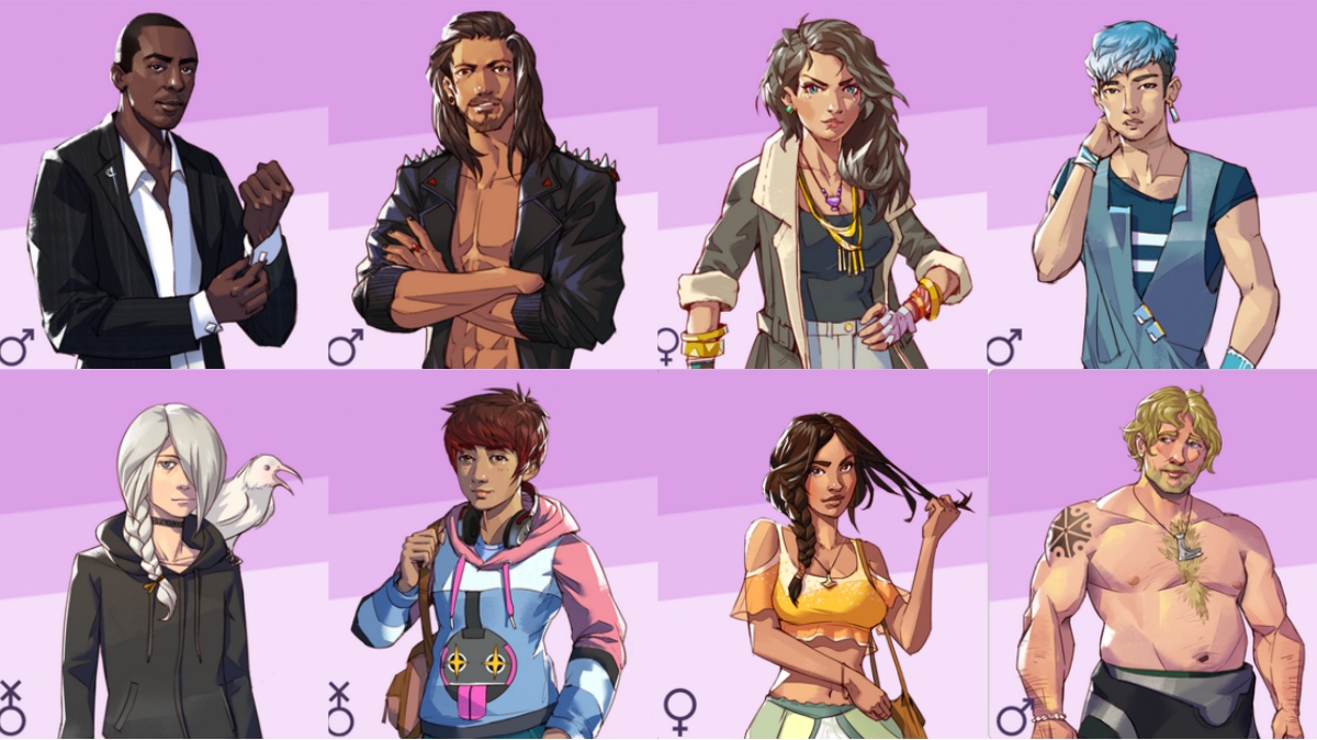 Boyfriend Dungeon Characters List | All Dateable Characters - Touch