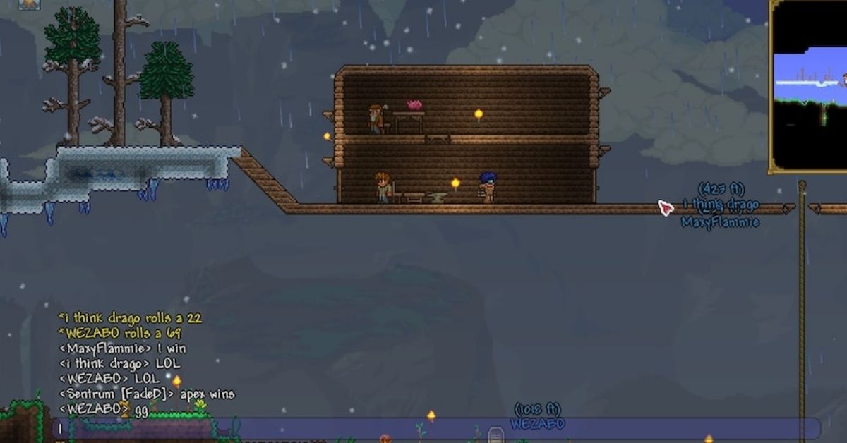 How to Open a Chat in Terraria