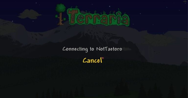 Terraria: Stuck on Connecting To Error and How to Fix It - Touch, Tap, Play