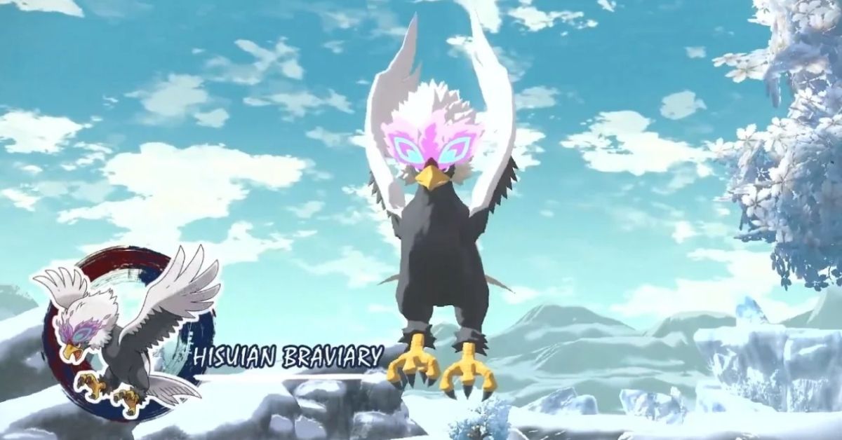 Pokémon Legends' Hisuian Braviary