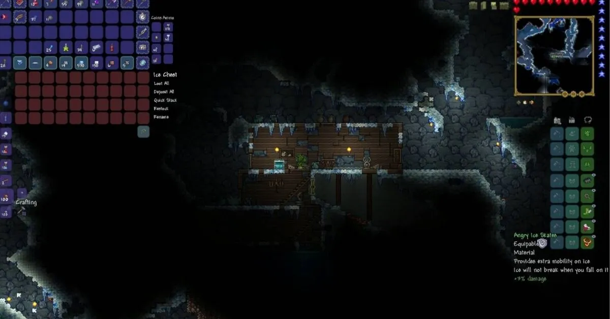 How to Get Ice Skates in Terraria