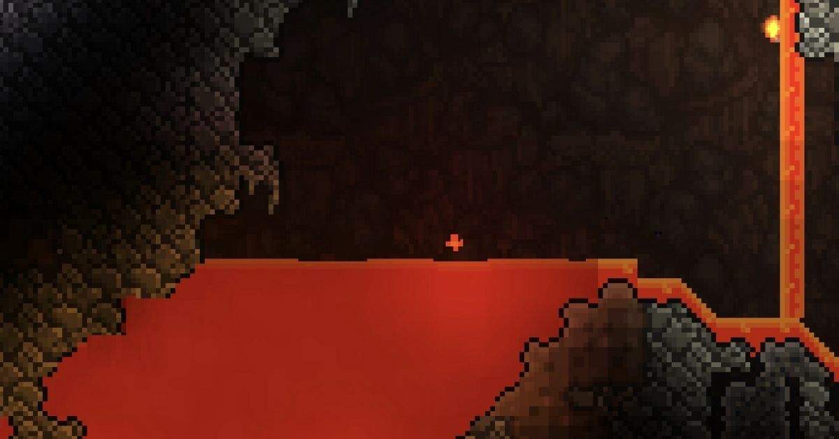 How to Fish in Lava in Terraria