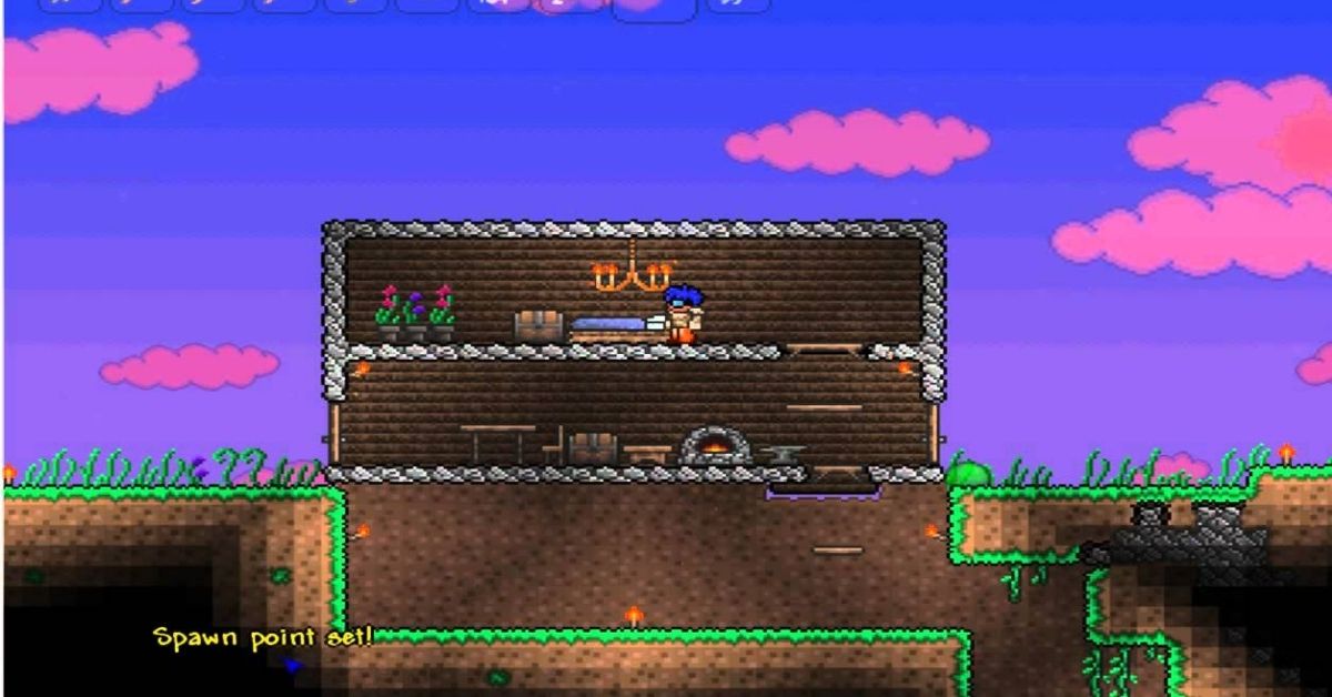 How to Set Your Spawn in Terraria Touch, Tap, Play