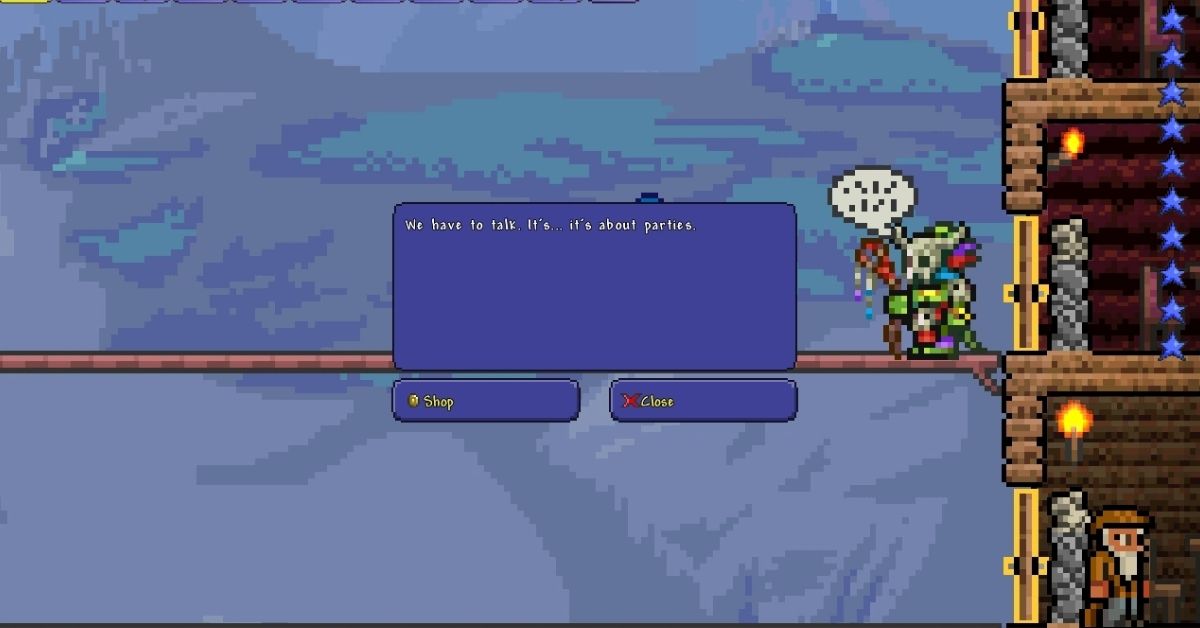 Witch Doctor in Terraria Mobile