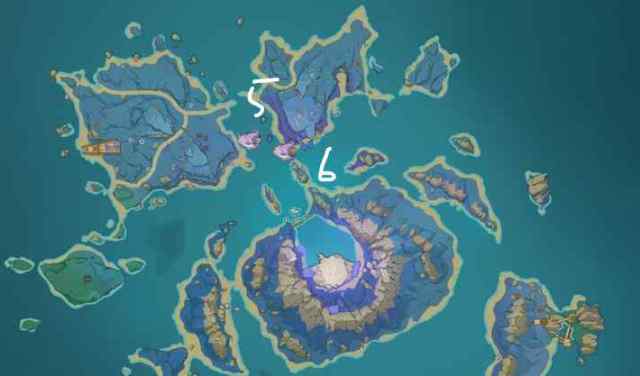 Genshin Impact Fishing Spots | Every Fishing Location in Inazuma, Liyue ...