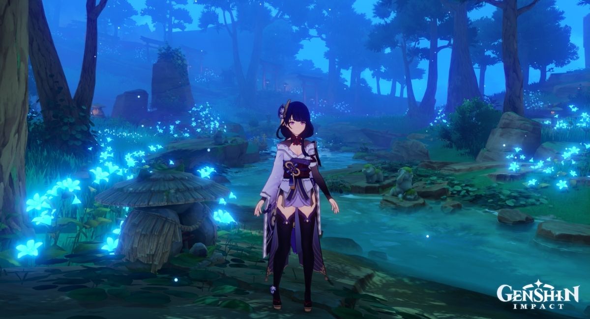 Genshin Impact Spectral Secrets Preliminary Investigation Day 3 Chinju Forest Electric Lamps