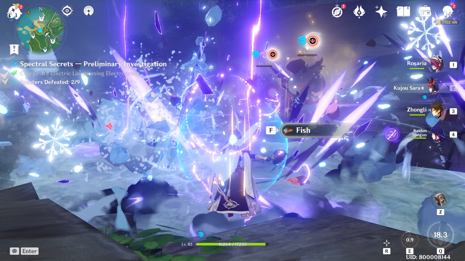 Genshin Impact Spectral Secrets Preliminary Investigation Day 2 Konda Village Electric Lamps