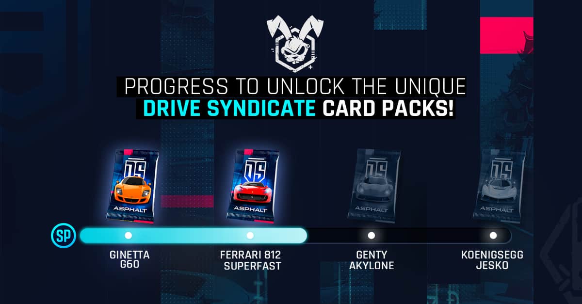 Drive Syndicate event in Asphalt 9