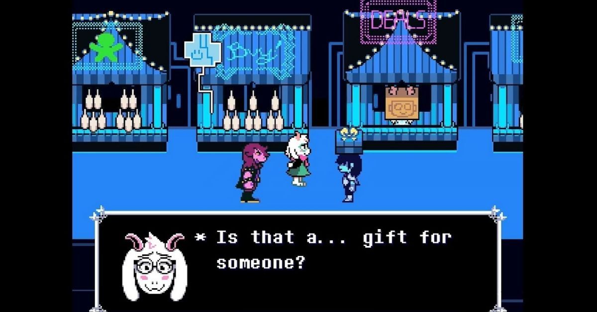 Delta Rune Gift Deltarune Chapter 2 All Gift Choices Guide - Touch, Tap, Play