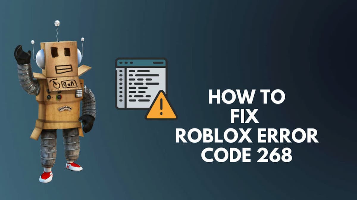 Fix error code 2268 in Roblox
