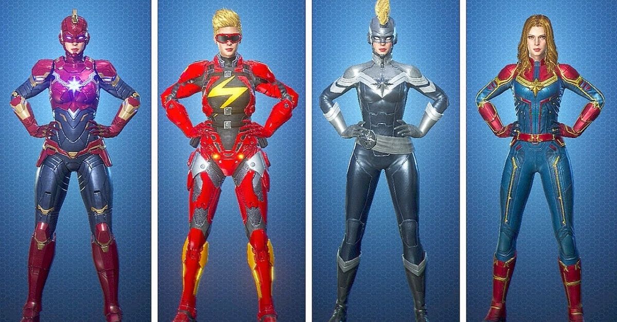 Marvel Future Revolution Captain Marvel Build Guide - Best Costumes, Skills and More