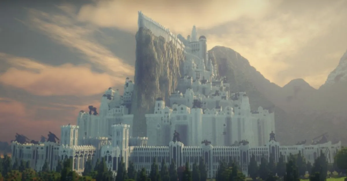 Minecraft Players Recreate Middle Earth in Stunning Minecraft Middle Earth Server