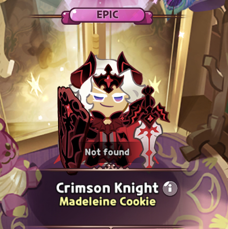 crimson knight madeleine costume