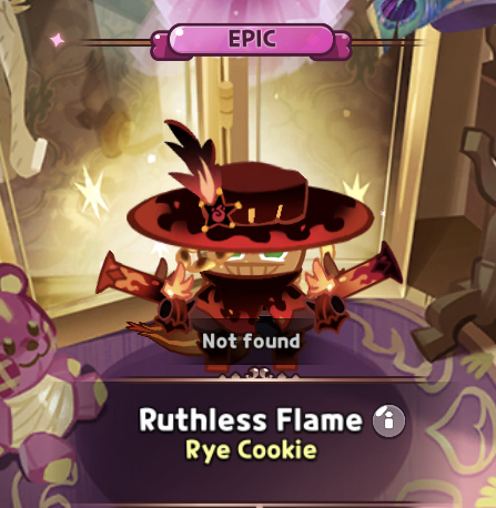 ruthless flame rye cookie costume