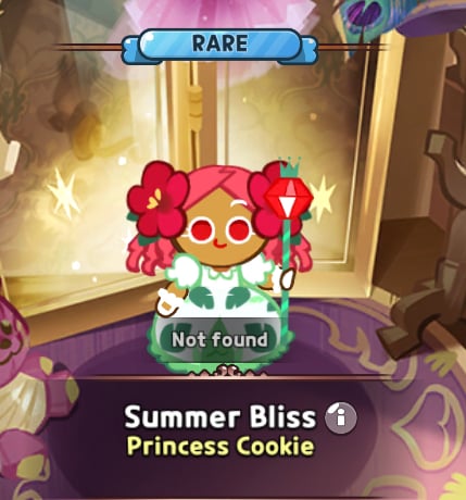 summer bliss princess cookie costume