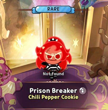prison breaker chili pepper cookie costume