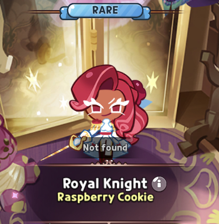 royal knight raspberry cookie costume