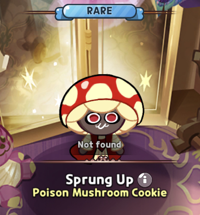 sprung up poison mushroom cookie costume