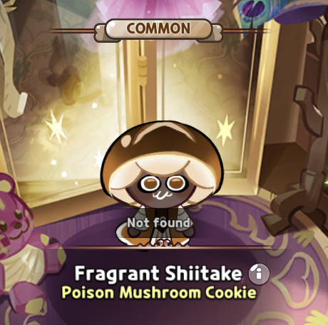 fragrant shitake poison mushroom cookie costume