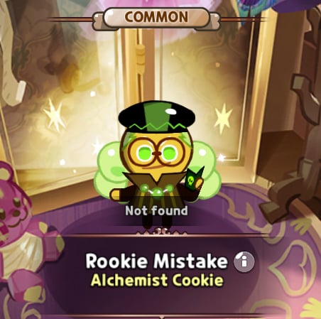 rookie mistake alchemist cookie costume