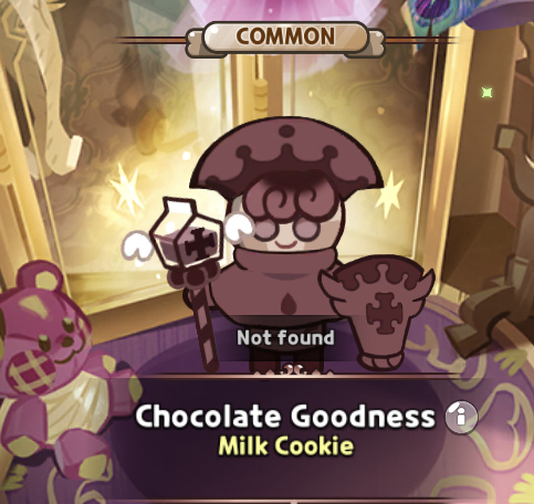 chocolate goodness milk cookie costume