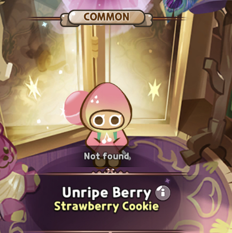 unripe berry strawberry cookie costume