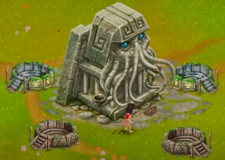 How to Solve Kraken Puzzle 4 in Virtual Villagers Origins 2 Touch