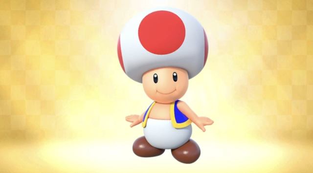 Toad mario kart tour