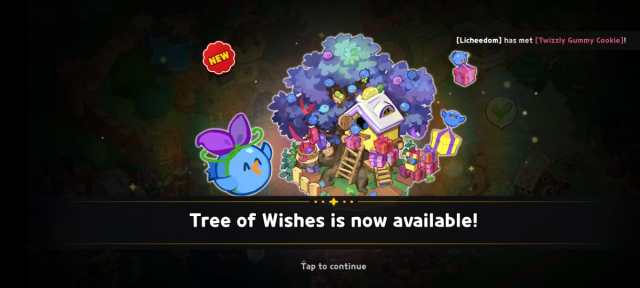 Tree of wishes from cookie run kingdom