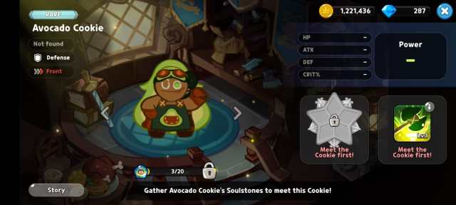 Avocado Cookie Cookie Run Kingdom