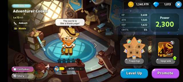 cookie run kingdom adventurer cookie