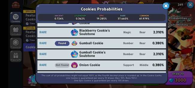 gumball cookie cookie run kingdom