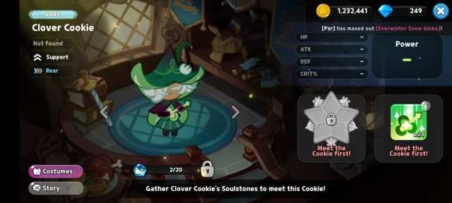 cookie run kingdom clover