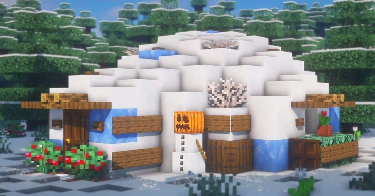 How To Find An Igloo House In Minecraft Touch Tap Play