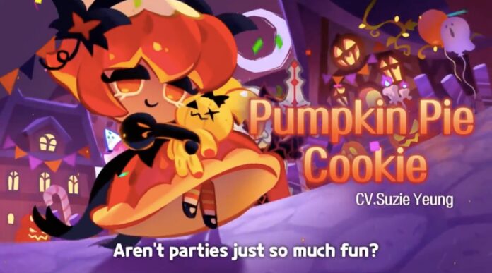 pumpkin pie cookie feature