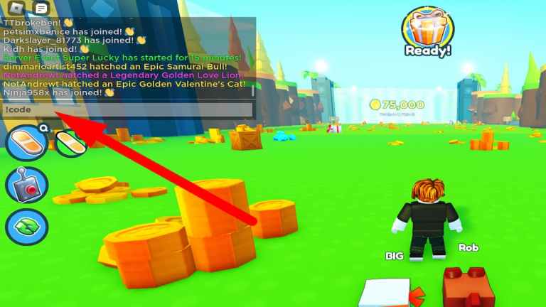Roblox Pet Simulator X Codes February 2023 Touch Tap Play