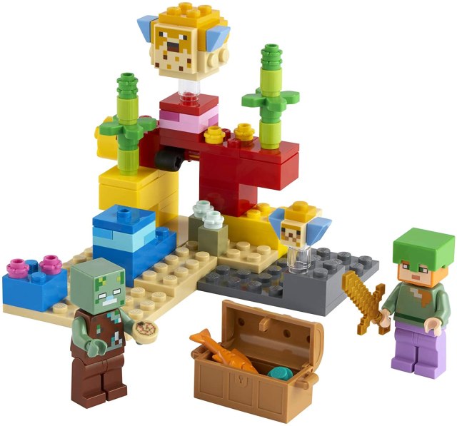 Minecraft Lego Coral Reef Amazon