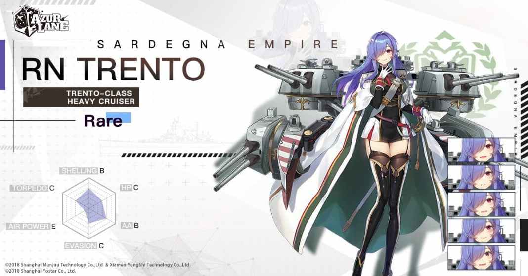 Azur Lane Trento Character Guide: Gear, Skills, and More
