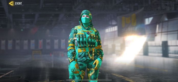 Charly-Green Marble operator skin in COD Mobile