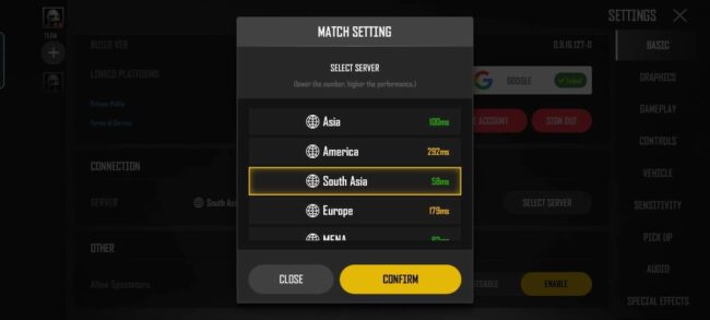 How to Change Server in PUBG: New State