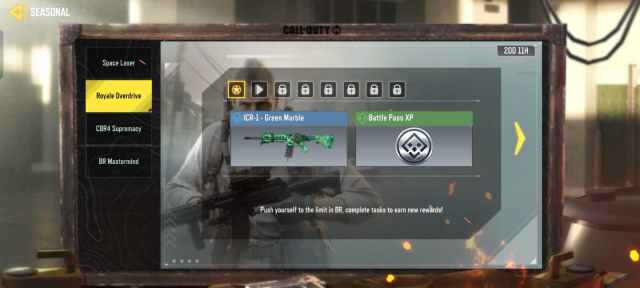 Royale Overdrive Challenge COD Mobile