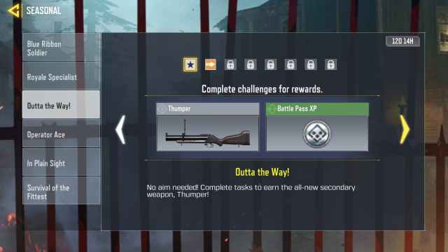 Unlock Thumper in COD Mobile via Outta the Way seasonal challenge