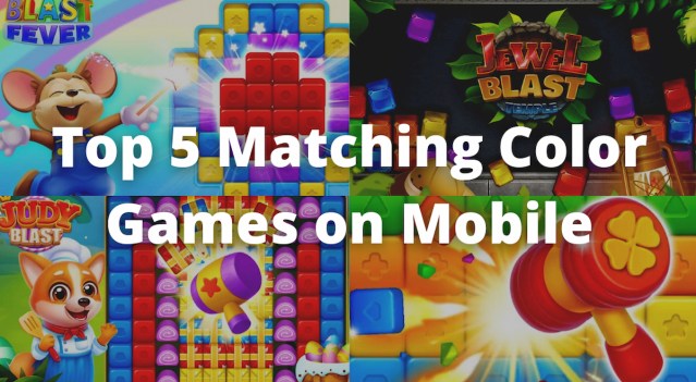 Top 5 Matching Color Games on Mobile