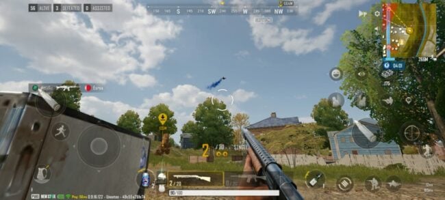 Drone delivery in PUBG New State