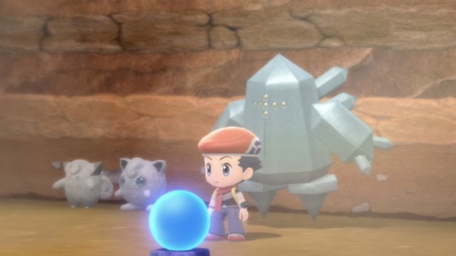 A regice statue from Pokemon