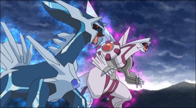 Dialga and Palkia from Pokemon